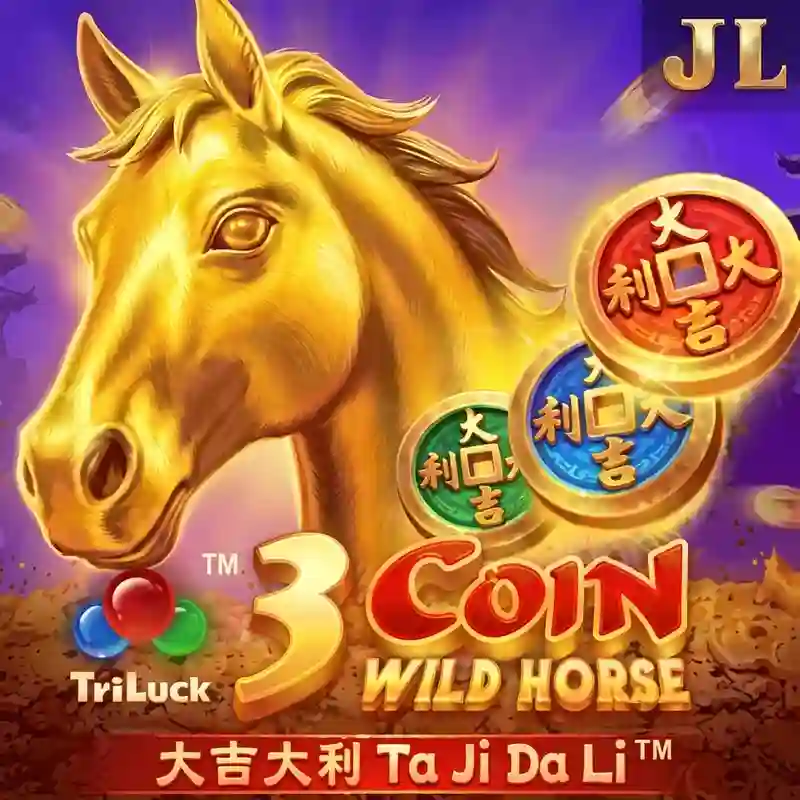 Trò chơi Casino 3 Xu Ngựa Hoang trực tuyến